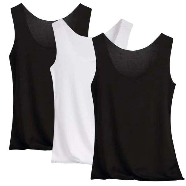 Pijama de manga corta para mujer, blusa lisa con cuello en U, de 3 piezas