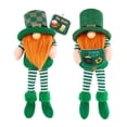thumbnail image 1 of 2 adornos de escritorio de gnomo para el Día de San Patricio, decoración de gnomo de mesa, gnomo hecho a mano, 1 of 7