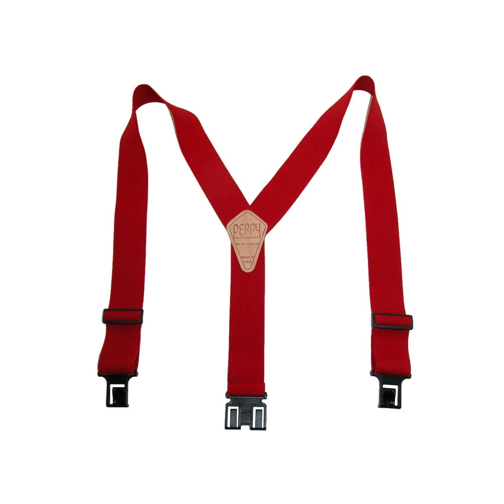 Perry Suspenders - Men's Elastic Hook End Suspenders (Tall Available ...