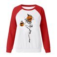 thumbnail image 4 of Sudaderas con capucha estampadas de manga larga informales para mujer a la moda de Halloween Fridja ghj987+367, 4 of 7