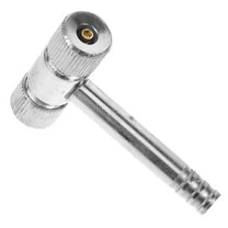 Worgeous  Dually Tire Inflator Extension Air Compressor Chuck Inflators Silver