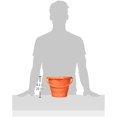 thumbnail image 4 of American Outdoor 247099 5 Liter FlexWare Collapsible Bucket for Camping & Outdoors, Orange, 4 of 4