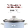 thumbnail image 6 of Aroma® 4-Cups (Cooked) / 1Qt. Rice & Grain Cooker, Blue, 6 of 6