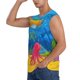 thumbnail image 3 of Balery Submarine And Landscape Camisetas sin mangas para hombre, absorbe la humedad y protege contra el mal olor.-Large, 3 of 7