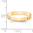 thumbnail image 3 of 14K Yellow Gold 3mm Light Weight Flat Band Ring Size 14, 3 of 7