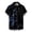 A-Sky Blue705, variant on Mens Musical Note Shirt Short Sleeve Camp Collar Button Up Shirt Lightweight Casual Music Festival Shirts