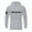 Light Gray, variant on Men's Loose Fit Hoodie with RED FRIDAY Flag & Letter Print, Casual Pullover Sweatshirt, Military Support Design for Veterans Day, Christmas, Outdoor Wear,Light Gray,3XL