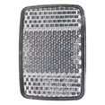 thumbnail image 4 of Justharion Bike Reflector Night Cycling Warning Safety Plastic Reflective Light Lens Accessory white 1Set, 4 of 6