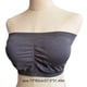 thumbnail image 5 of Sujetadores sin tirantes Lavado a mano multicolor agraciado Ajuste fácil Estilo básico a juego para sujetador inalámbrico Fuera del hombro Ropa Fiesta Gris carbón Advancent AP008608-10B, 5 of 5