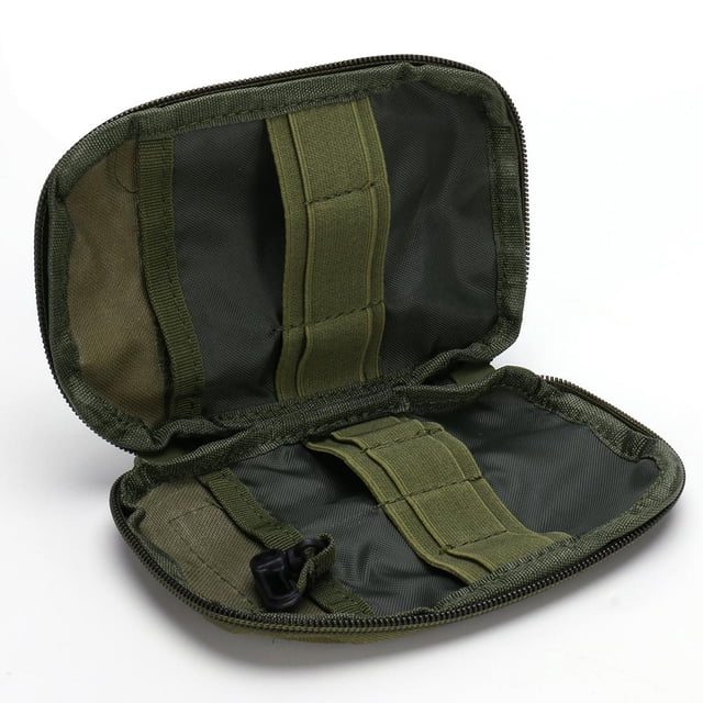 Bolsa de almacenamiento pequeña de nailon para Black Dog ESLNF Goal Zero ML4 Holder (verde militar) JShteea Para Estrenar