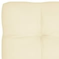 thumbnail image 5 of vidaXL Pallet Sofa Cushions 7 pcs Cream, 5 of 5