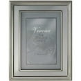 thumbnail image 1 of Lawrence Frames 840057 Lawrence Frames 5x7 Silver Plated Metal Picture Frame - Brushed Silver Inner Panel, 1 of 4