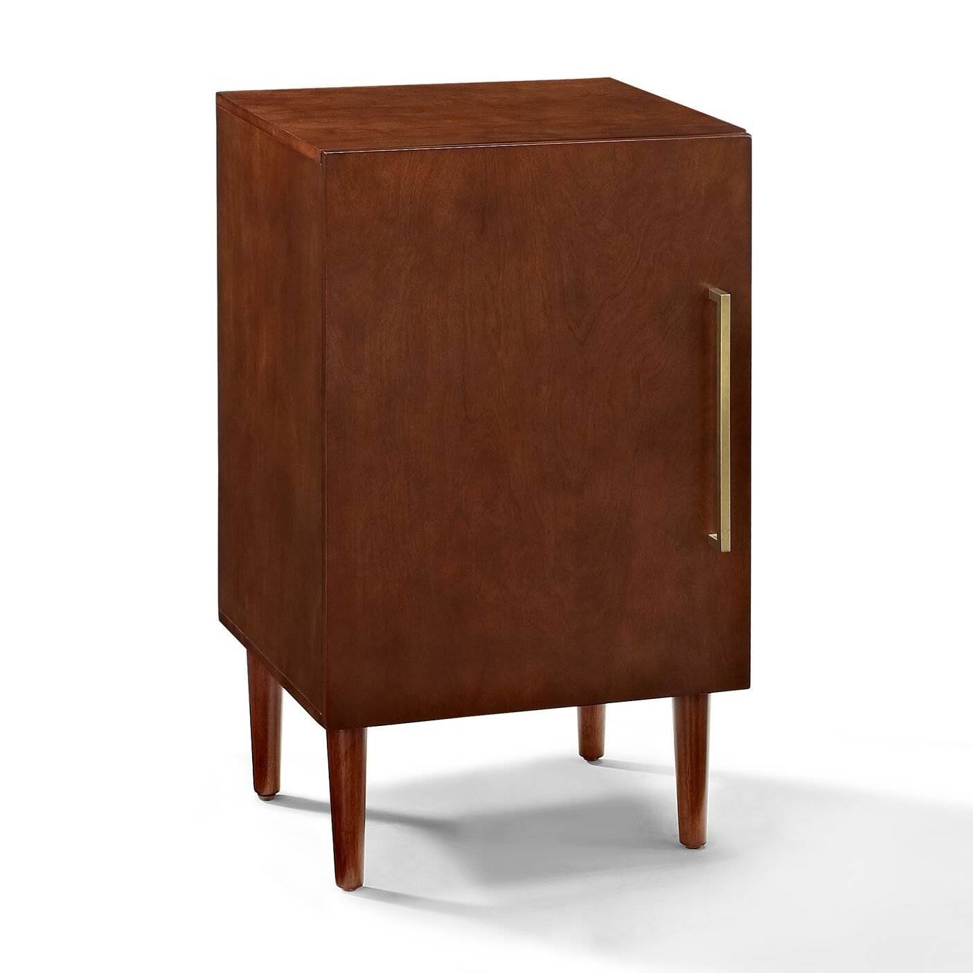 Crosley Mid Century Modern Everett Record Player Turntable Stand Storage Cabinet - image 2 of 11