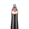 thumbnail image 4 of Removedor de espinillas eléctrico Aspirador de poros 5 cabezales de succión Herramienta de limpieza facial Extractor mejorado para espinillas Comedone Negro Sunnimix Aspirador de poros de puntos negros, 4 of 8