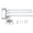 Silver, variant on WINDLAND Space Aluminum Rotating Towel Rack Pot Shovel Paper Tissue Holder