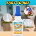 thumbnail image 4 of Super Glue LLPT LSG030-3E, 30 ml, transparente, multiusos, paquete de 3, 4 of 8