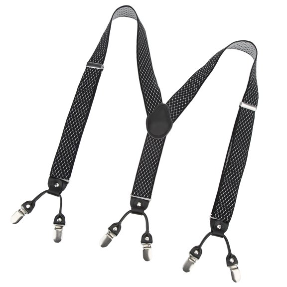 EOTVIA Mens Suspenders Easy Adjustable Y Shaped Straps 3.5x110cm/1.4x43.3in Ergonomic Suspenders for Clothing Matching,Work Suspenders for Men,Boys Suspenders