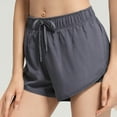 thumbnail image 5 of Athletic Shorts for Women 2 in 1 Elastic High Waist Lightweight Breathable Workout Gym Running Shorts with Pockets, 5 of 8