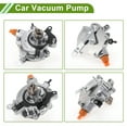 thumbnail image 6 of Unique Bargains Brake Vacuum Pump No.DS7G2A451CB Engine Vacuum Pump for Ford Escape 1.5L 2017-2019 Aluminum Alloy Silver Tone 1 Pcs, 6 of 7