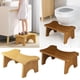 thumbnail image 1 of Xihbxyly Reposapiés para Inodoro, Antideslizante, Gran Capacidad de Carga, Diseño Seguro y Resistente a La Presión, Construcción de Madera Antideslizante, Apto para Baño y Aseo, Duradero y Estable, T, 1 of 7