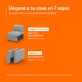 thumbnail image 3 of Set 2 piezas Adapti Sofá Seccional Modular y Loveseat | Gris Niebla, 3 of 9