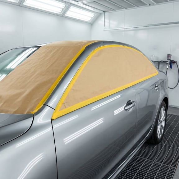 TABLZONE Auto Paint Masking Paper Multi-Color Strong Adhesion for Car Protection