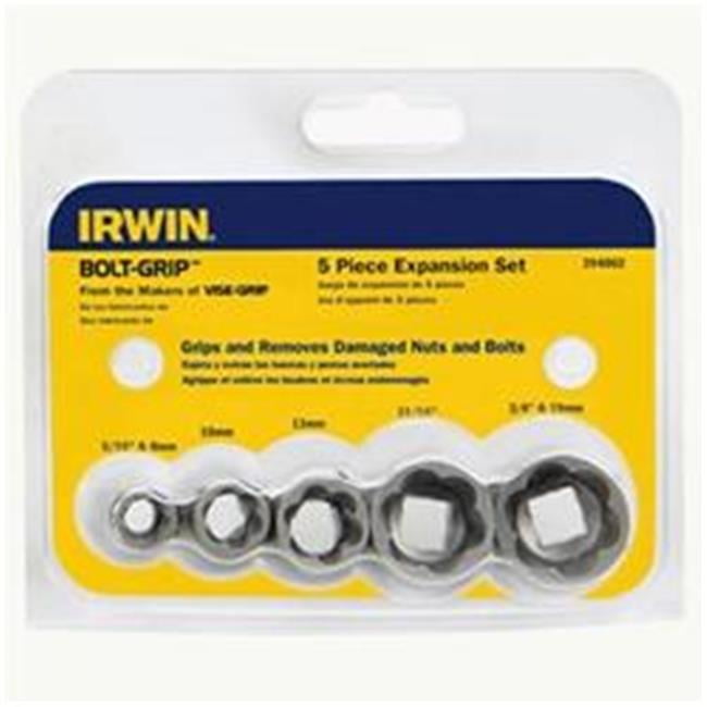 Irwin Industrial Tools HN394002 Bolt-Grip 5 Piece Expansion Set
