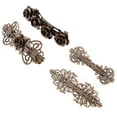 thumbnail image 5 of 4pcs Vintage Hair Pin Hair Clip Barrettes Headdress Hair Accessories European Style Copper Hairpin for Women Girls Ladies (Copper), 5 of 8