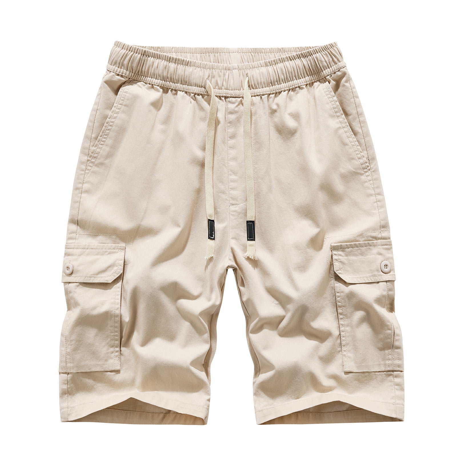 jsaierl Mens Cargo Shorts Big and Tall Multi Pockets Shorts Outdoor ...