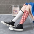 thumbnail image 6 of Picia Women Crew Soft Moisture-wicking Socks Canada Pattern Design Cotton Socks, One Size fit All, 6 of 9