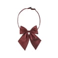 thumbnail image 1 of Lazo preatado de puntos pequeños de INSPIRE CHIC para mujer con correa ajustable y lazo lindo rojo talla única, 1 of 5