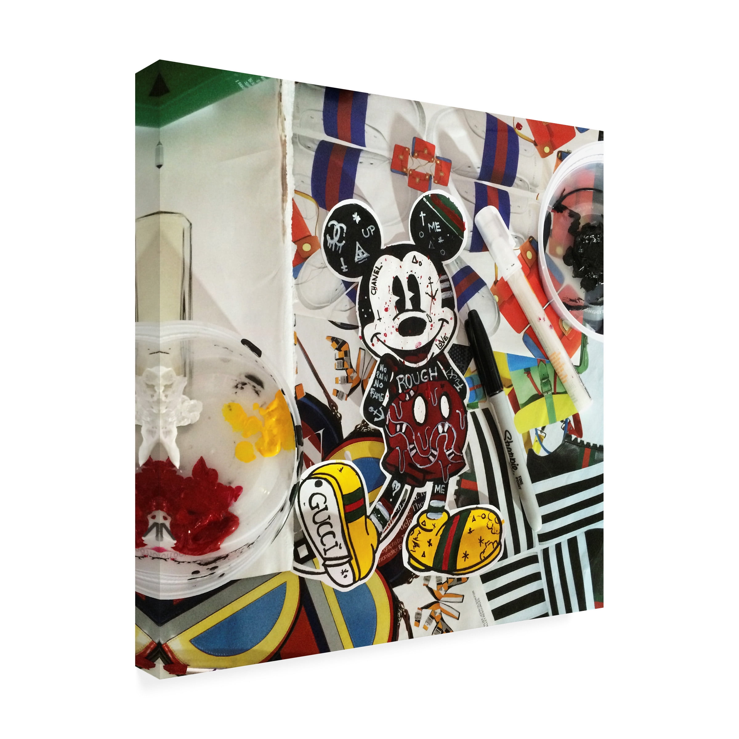 Trademark Fine Art 'Rough' Canvas Art by Sr.LaSso