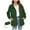 Green, variant on HomeDM Womens Rain Jackets Waterproof Windbreaker Jackets lightweight Portable Rain Coat, Sizes S-XXL
