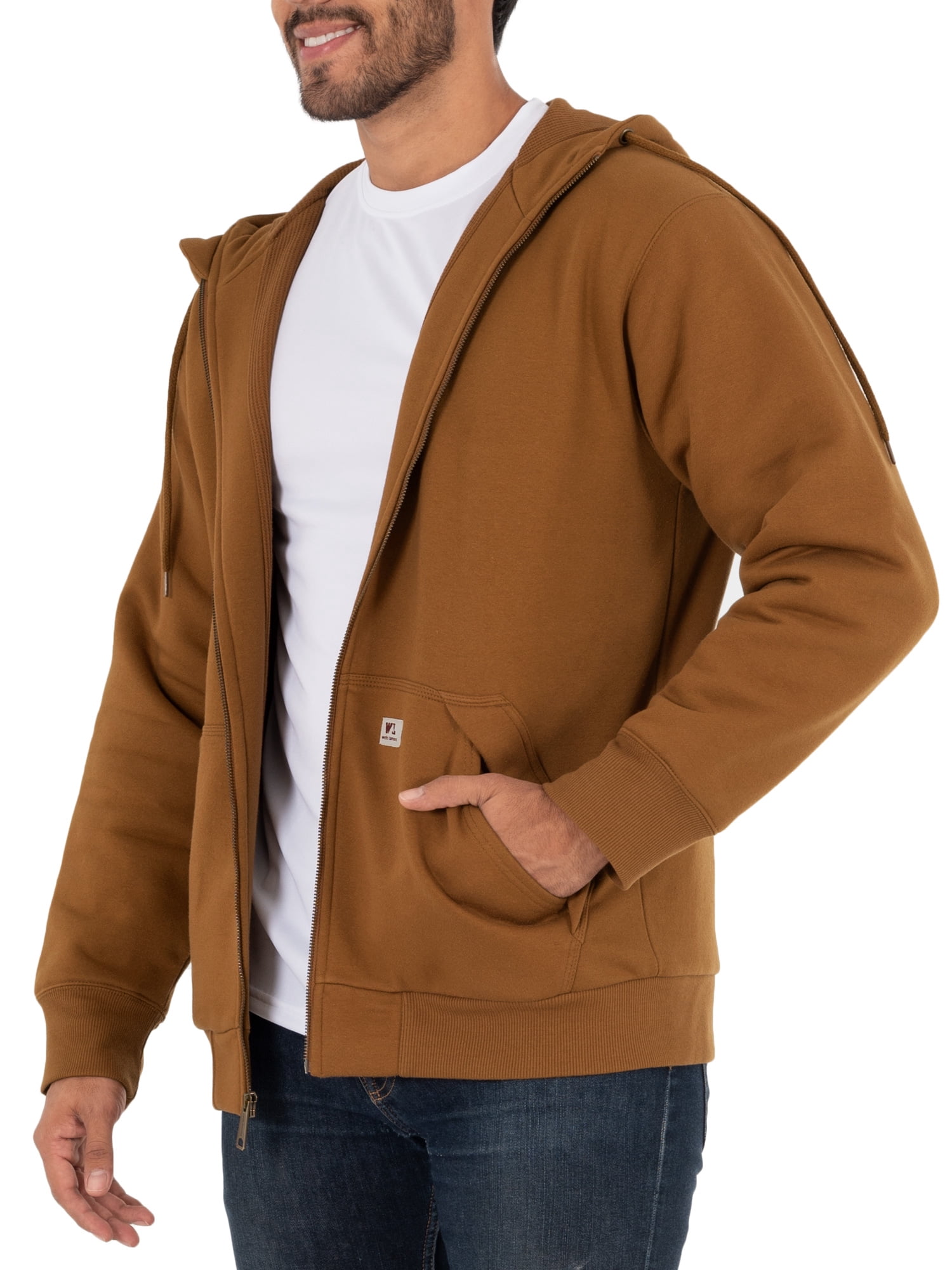 Wells Lamont Men's Heavy Weight Work Fleece Thermal Lined Water Repellant Hoodie, M-3XL