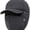 Grey, variant on Winter Warm Facemask Cap, 3 in 1 Bomber Hat with Full Face Ear Flap, Men Trapper hat with Fur Lined (Black)