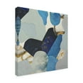 thumbnail image 3 of Canvas Wall Art - Coco Good 'Blue Monsoon I' Wall Art for Living Room, Bedroom, or Office Décor by Trademark Fine Art - 18 x 18 Inches, 3 of 4