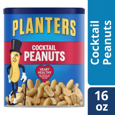 Planters Salted Cocktail Peanuts, 16.0 oz