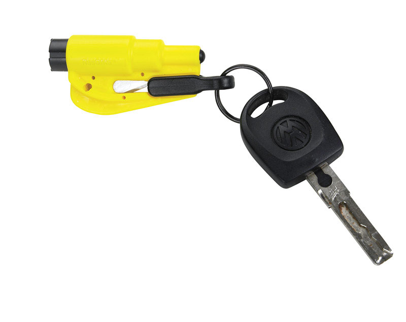Resqme The Original Car Escape Tool, Seatbelt Cutter and Window Breaker, Yellow - image 4 of 4