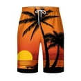 thumbnail image 2 of Brythos Swim Trunks Men,Casual and Sporty Style Swimming Trunks for Men,Ideal for Beach, Swimming, Or Daily Wear Mens Bathing Suit,Orange,Xxl, 2 of 4