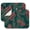 Hawaiian Fl, variant on Healthy Avocado Print Kitchen Drying Mats 2 Pack - Absorbent Microfiber Dish Mat, Reusable & Heat Resistant Sink Drying Pad
