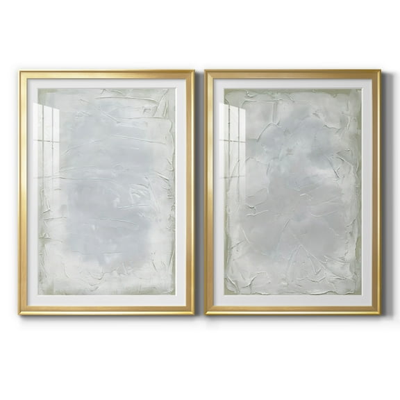 Wexford Home Subtle Transitions I Premium Framed Print, 30.5" x 42.5" - Ready to Hang, Gold (Set of 2)
