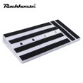 thumbnail image 3 of Planche à Pédales Guitare en Jade Blanc PE avec Compartiment de Puissance Caché - 19.69x9.92x2.36 Pouces Grande Capacité, Bande Lumineuse LED, Tapis en Caoutchouc Antidérapants, Inclut Ruban Adhésif et Tournevis - Léger, 3 of 6
