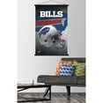 thumbnail image 2 of NFL Buffalo Bills - Helmet 16 Wall Poster with Wooden Magnetic Frame, 22.375" x 34", 2 of 3