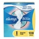 thumbnail image 1 of Almohadillas femeninas Always Infinity talla 1, regular, 108 unidades, 1 of 7