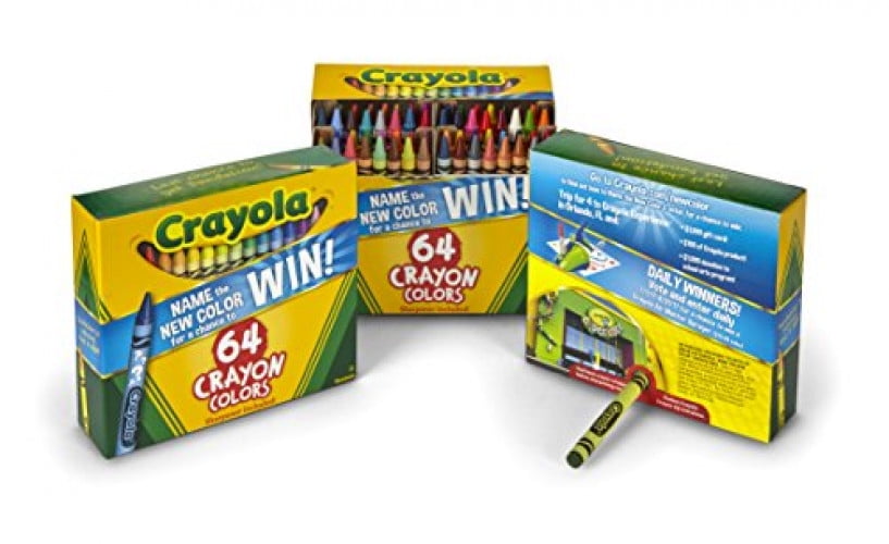 Crayola Box of Crayons Non-Toxic Color Coloring School Supplies, 24