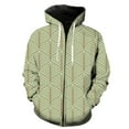 thumbnail image 1 of Abstract Pattern Men's Zipper Hoodie Spring Sweatshirts Long Sleeve Casual Cool Tops Teens 3D Print Fashion Hip Hop Oversized, 1 of 5