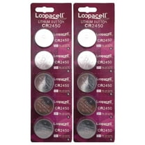 Loopacell 2450 3V Lithium Battery x 10 Batteries