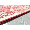 thumbnail image 4 of Persian Rugs Distressed Floral Area Rug 2817 Burgundy 8x10, 4 of 4