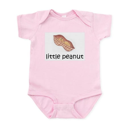 

CafePress - Little Peanut Body Suit - Baby Light Bodysuit Size Newborn - 24 Months