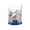 Decanter-1, variant on Goose FLY BEYOND Frozen Flight Edition Glass Cup - Goose Frozen Flight Edition Collectible Frosted Glass Tumbler, Blue and Silver Embossed Rocks Glass